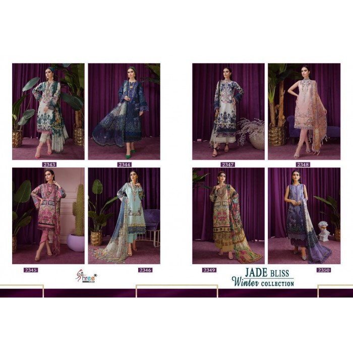 Shree Fabs Jade Bliss Winter Collection Salwar Suits